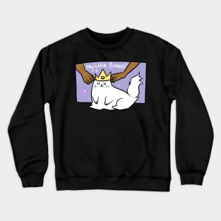 Princess Cat Crowned Crewneck Sweatshirt